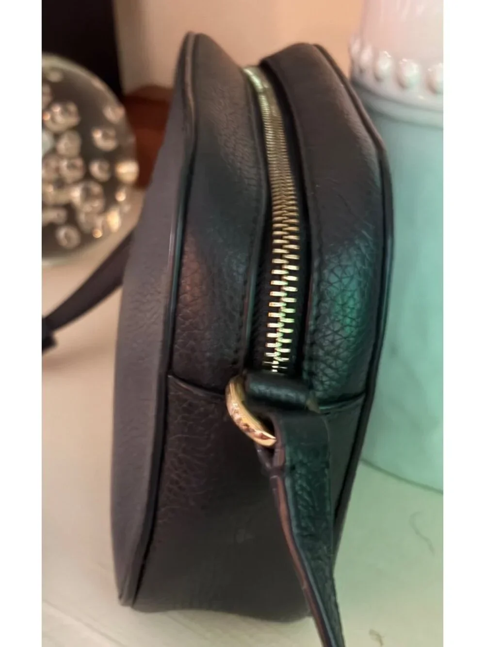 Tory Burch Black Leather Crossbody Bag